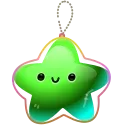 ⭐️ emoji Hanging Star | @Gift_Alerts Telegram sticker 12 of 100