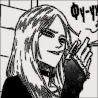 Sticker from black clover [ @yoshikki ]