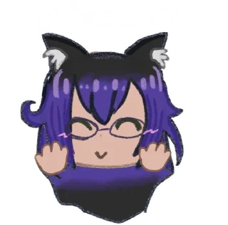 🐈‍⬛ emoji CHIBI OCS 🥺 Telegram sticker 20 of 76