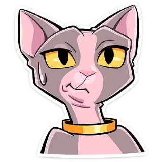 😰 emoji Клео 2.0 • @TgSticker Telegram sticker 14 of 48