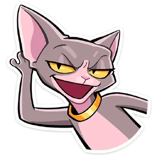 👂 emoji Клео 2.0 :: @stickroom Telegram sticker 18 of 48