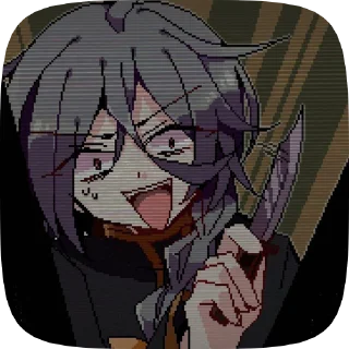 🔪 emoji ash Telegram sticker 17 of 26
