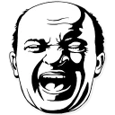 😂 emoji Emoji by Custom Fonts Telegram sticker 21 of 62