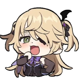Sticker from Genshin impact