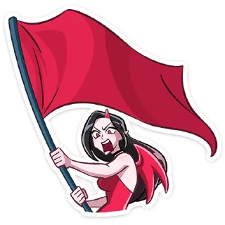 😈 emoji Дьяволица  2.0  @TgSticker Telegram sticker 21 of 36