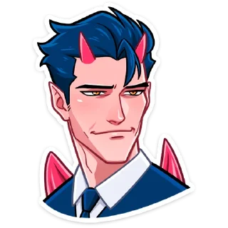 😈 emoji Дьявол и Дьяволица @TgSticker Telegram sticker 11 of 48
