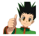 Sticker from HUNTER×HUNTER
