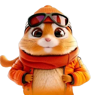 Sticker from Hamster Kombat Stickers
