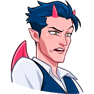 😡 emoji Дьявол без надписей @TgSticker Telegram sticker 19 of 48