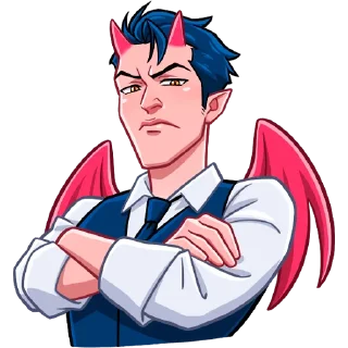 😠 emoji Дьявол без надписей @TgSticker Telegram sticker 7 of 48