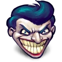 😅 emoji @TVstickers Hero of Marvel and DC Telegram sticker 3 of 82