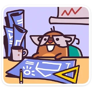 🤓 emoji Борис :: @stickroom Telegram sticker 10 of 48