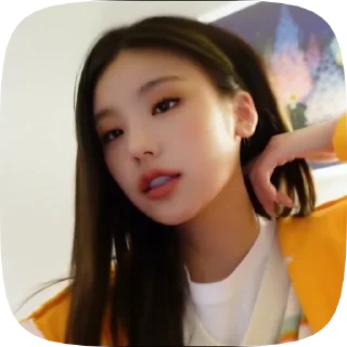 🍃 emoji ‹‹ ᰔYEJIᰔ ›› @kpopgroops Telegram sticker 10 of 45