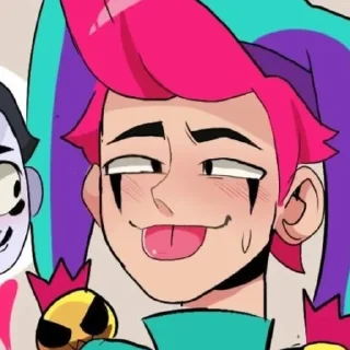 😝 emoji chester is my husband♡ :: @jendel_chel Telegram sticker 15 of 61