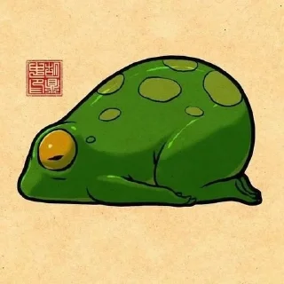 🌟 emoji Mary amphibian Telegram sticker 23 of 72