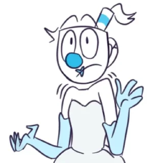 😳 emoji Casino cups @Cupheadart Telegram sticker 7 of 76