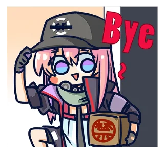 👋 emoji Girls' Frontline Official Telegram sticker 20 of 72