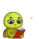 😒 emoji Donnie Turtle Telegram sticker 21 of 32