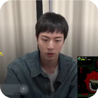 👍 emoji Jin Telegram sticker 8 of 55