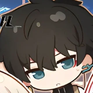 🍁 emoji Dan Heng by @v3nrrl. Telegram sticker 19 of 120