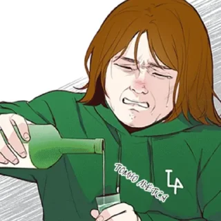 😭 emoji Manhwa moodness Telegram sticker 11 of 84