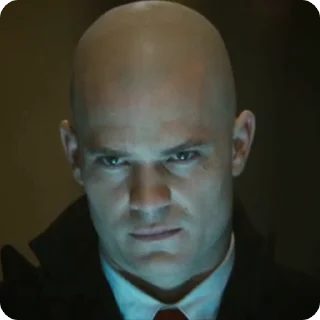 🖤 emoji Hitman (2007) @Sofariaaa : @fStikBot Telegram sticker 10 of 49