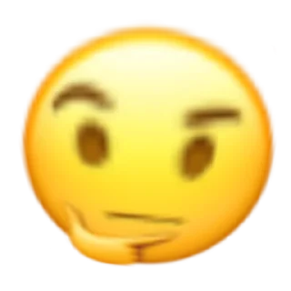 🤔 emoji ужас @blicusz Telegram sticker 23 of 81