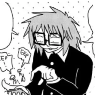 🤓 emoji – Randal👓🩸 (vol. 1) :: @ILoveCatsXD Telegram sticker 7 of 107