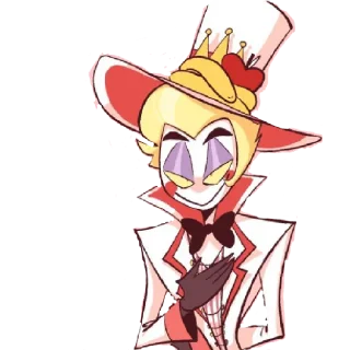 🙂 emoji Люцифер Telegram sticker 6 of 29