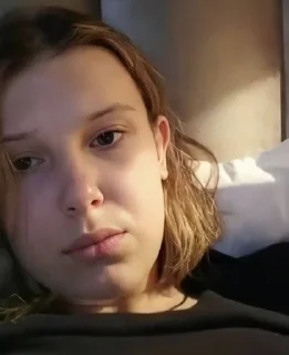 🙁 emoji Millie Bobby Brown Telegram sticker 19 of 60