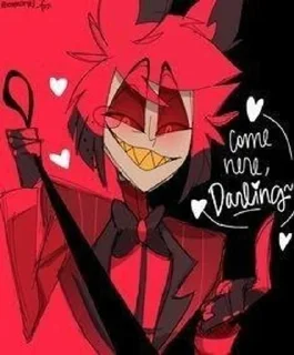 🌟 emoji Больше стиков ➡️ @HazbinHotelS Telegram sticker 17 of 120