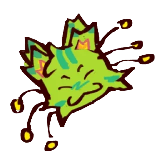 🍃 emoji 🍃 𔖰 ɢɴᴀʀᴘʏ ꒰2ɴᴅ ᴘᴀʀᴛ꒱ Telegram sticker 22 of 119