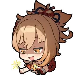 😏 emoji Paimon's Paintings 2 Telegram sticker 14 of 112