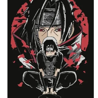 ✊ emoji ITACHI UCHIHA 2006 Telegram sticker 18 of 20