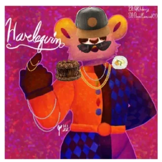 😎 emoji Сэмлекин мой муш или типо того лолф 👎🏿 Telegram sticker 5 of 14