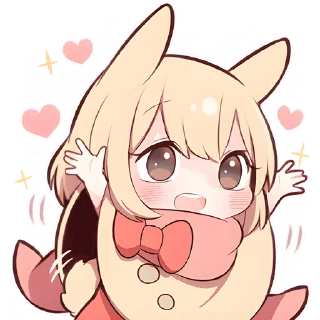 Sticker from Сладкий Зайчик (B) @Nyasticks