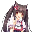 ☝ emoji NEKOPARA @IMG_2D Telegram sticker 17 of 39
