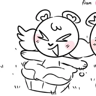 🧁 emoji [🍭|Cupcake|🍭] Telegram sticker 19 of 21