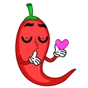 🌶 emoji Чили (@TgSticker) Telegram sticker 1 of 24