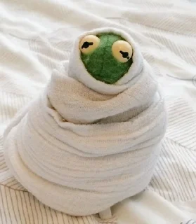🥲 emoji kermet the froggy Telegram sticker 22 of 34