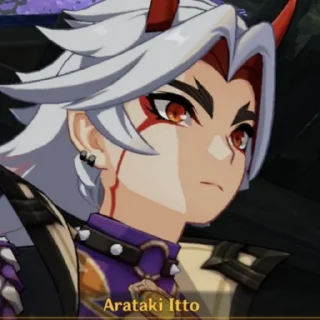 😳 emoji arataki itto supremacy Telegram sticker 22 of 29