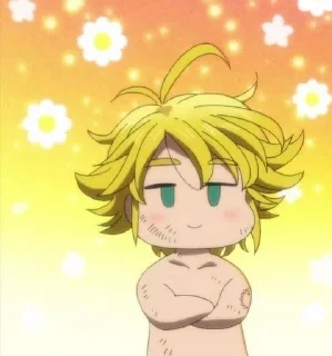 🌟 emoji Мелиодас 👅 Telegram sticker 24 of 30