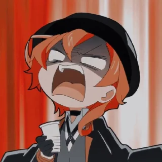 🤬 emoji Чучу чиби Telegram sticker 7 of 45