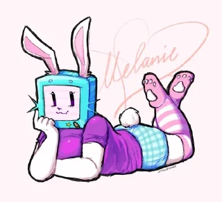 🌟 emoji Мелани Регретеватор!! ／／ @MrGogola Telegram sticker 23 of 32
