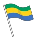 🇬🇦 emoji Флаги Telegram sticker 8 of 28