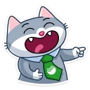 😂 emoji СберКот :: @stickroom Telegram sticker 13 of 24