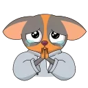🙏 emoji СберКот welcome pack Telegram sticker 15 of 37