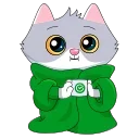 👽 emoji СберКот welcome pack Telegram sticker 22 of 37