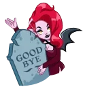 👋 emoji Lady Vampire Telegram sticker 8 of 16