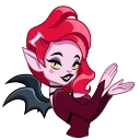 👏 emoji Lady Vampire Telegram sticker 5 of 16